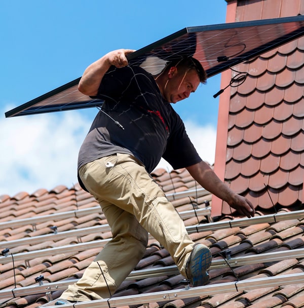 Wir bringen Solar auf Ihr Dach